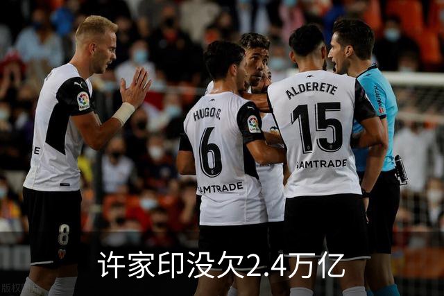 许家印没欠2.4万亿
